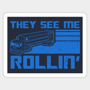 TF They See Me Rollin' Sticker
